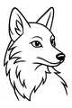 Free Fox Coloring Page - Forest Friend Portrait (Printable PDF)