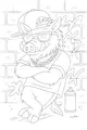 Free Warthog Coloring Page - Cool Graffiti Street Style (Printable PDF)