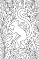 Free Lemur Coloring Page - Jungle Branch Adventure (Printable PDF)