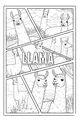 Free Llama Coloring Page - Comic Llamas on Rolling Hills (Printable PDF)