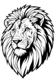 Free Lion Coloring Page - Majestic Mane Portrait (Printable PDF)