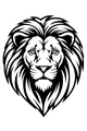 Free Lion Coloring Page - Majestic Lion Head With Flowing Mane (Printable PDF)