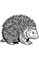 Free Porcupine Coloring Page - Prickly Forest Explorer (Printable PDF)