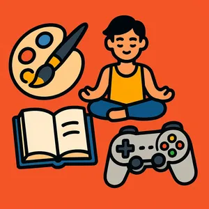 Activities & Hobbies coloring page category