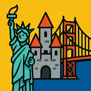 Architecture & Buildings coloring page category