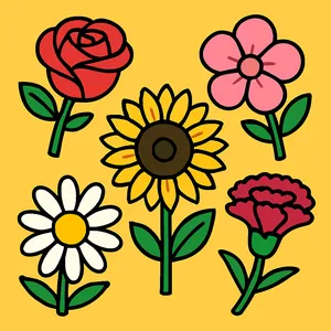 Common Garden Flowers