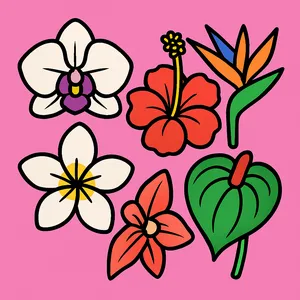 Exotic & Tropical Flowers