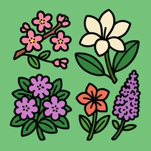 Flowering Trees & Shrubs