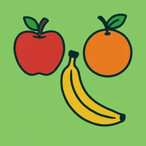 Fruits coloring page category