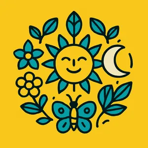 Nature-Themed Mandalas