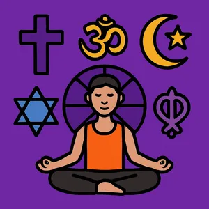 Religion & Spirituality coloring page category