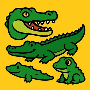 Alligators & Crocodiles