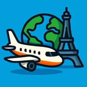 Travel & Landmarks coloring page category