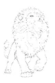 Free Lion Coloring Page - Roaring King of the Grasslands (Printable PDF)
