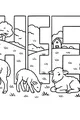 Free Sheep Coloring Page - Fuzzy Friends on a Meadow Hill (Printable PDF)