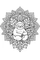 Free Sloth Coloring Page - Sleepy Jungle Mandala Scene (Printable PDF)