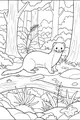 Free Weasel Coloring Page - Forest Stream Adventure (Printable PDF)