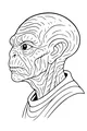 Free Alien Coloring Page - Wise Visitor From the Stars (Printable PDF)